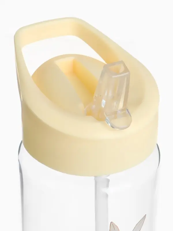 Поильник детский с трубочкой «Зайка», 350мл., цвет бежевый Mum&Baby Поильник детский с трубочкой «Зайка», 350мл., цвет бежевый Mum&Baby