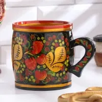 Кружка «Пивная», хохлома, 500 мл