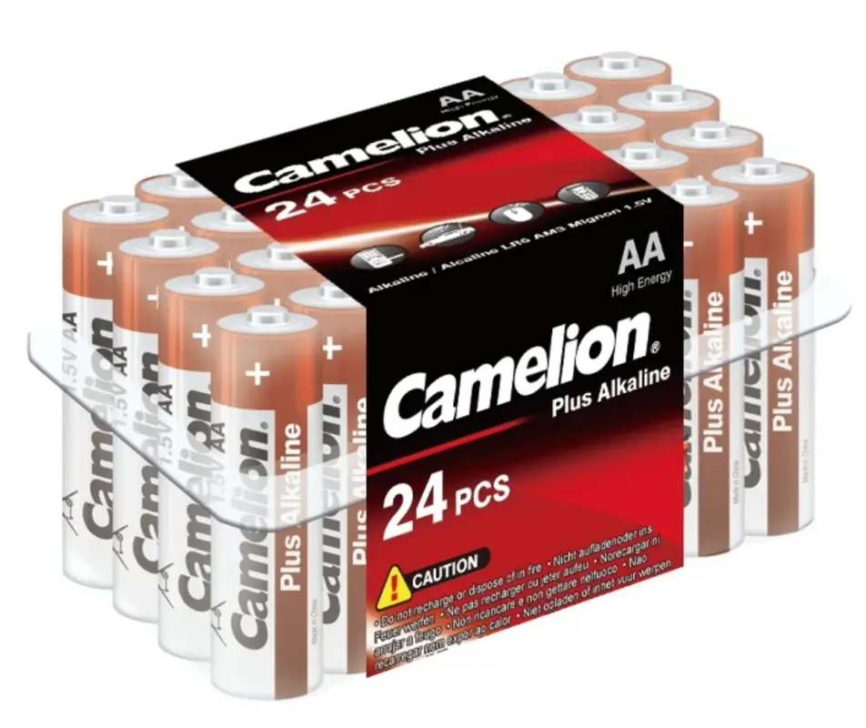 Батарейка Camelion Plus LR6 AA BOX24 Alkaline 1.5V (24/144/576/34560) Батарейка Camelion Plus LR6 AA BOX24 Alkaline 1.5V (24/144/576/34560)
