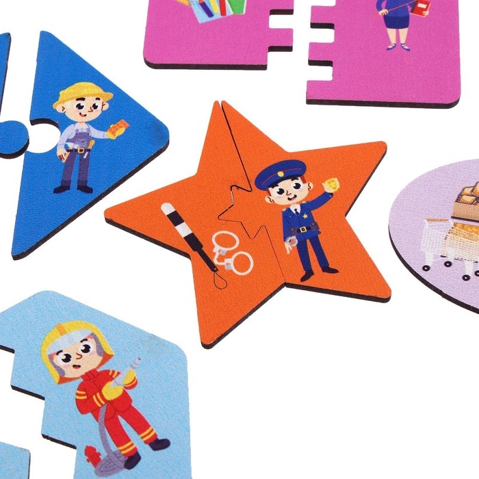 Развивающая игра «Учим профессии» Развивающая игра «Учим профессии»