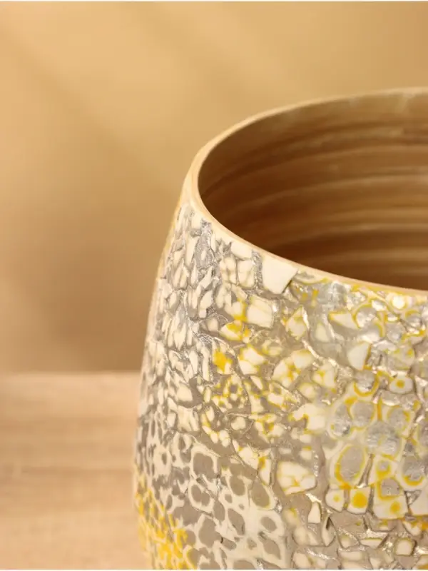 Ваза, 20&times;20&times;15 см, бамбук