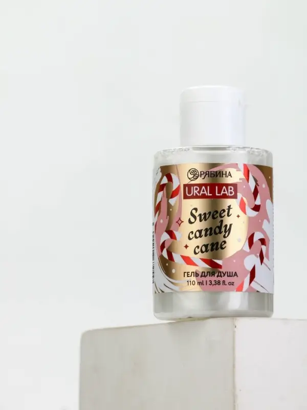 Гель для душа, 110 мл, Sweet candy cane, аромат карамель, URAL LAB Гель для душа, 110 мл, Sweet candy cane, аромат карамель, URAL LAB