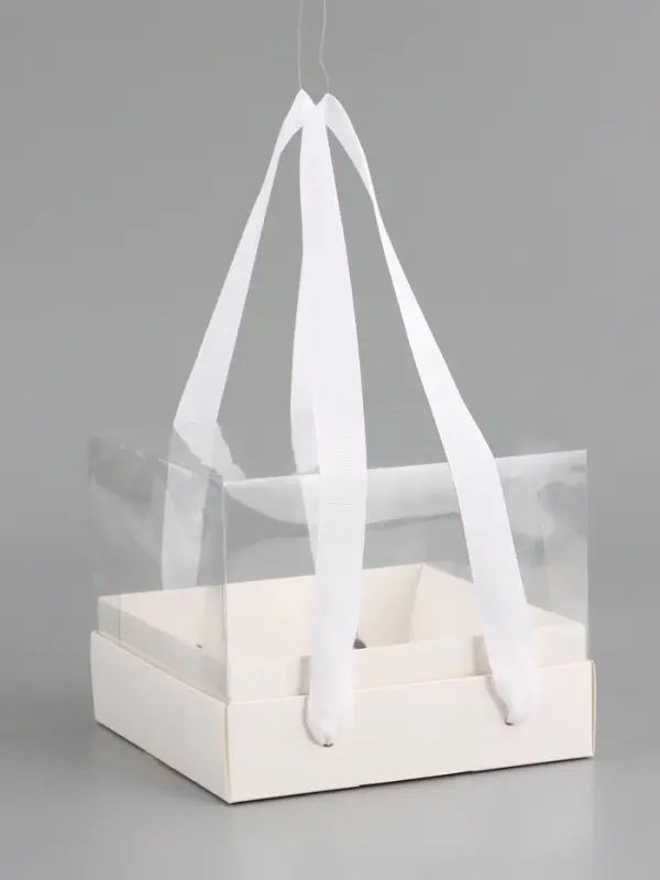 Коробка под бенто-торт 16 х 16 х 12,5 см