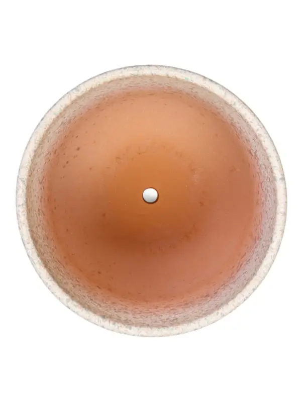 Горшок цветочный с поддоном 2,9 л, белый керамика Горшок цветочный с поддоном 2,9 л, белый керамика "Пряности" (М)