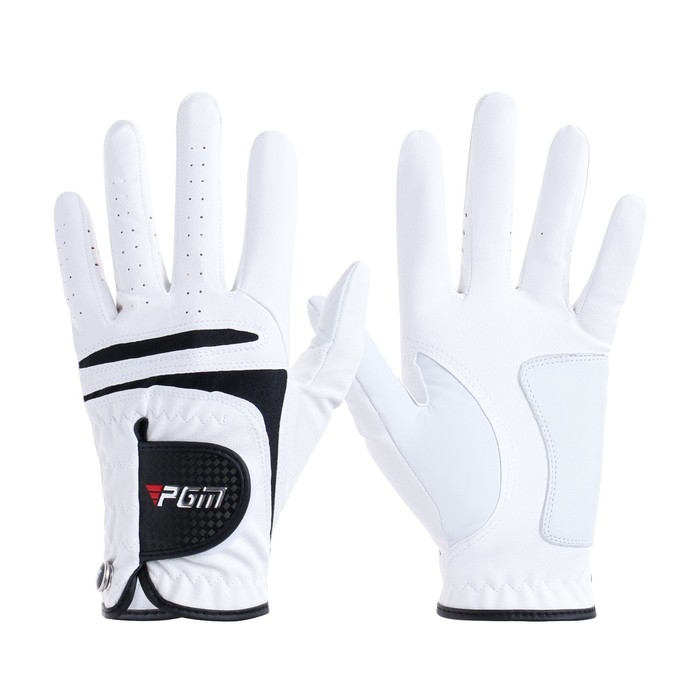 Перчатка для гольфа PGM, мужская, левая, противоскользящая, овчина, размер 25 Перчатка для гольфа PGM, мужская, левая, противоскользящая, овчина, размер 25