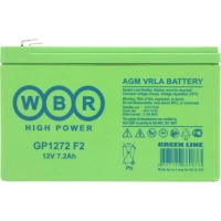 Батарея для ИБП WBR GP1272 F2 12В 7.2А.ч