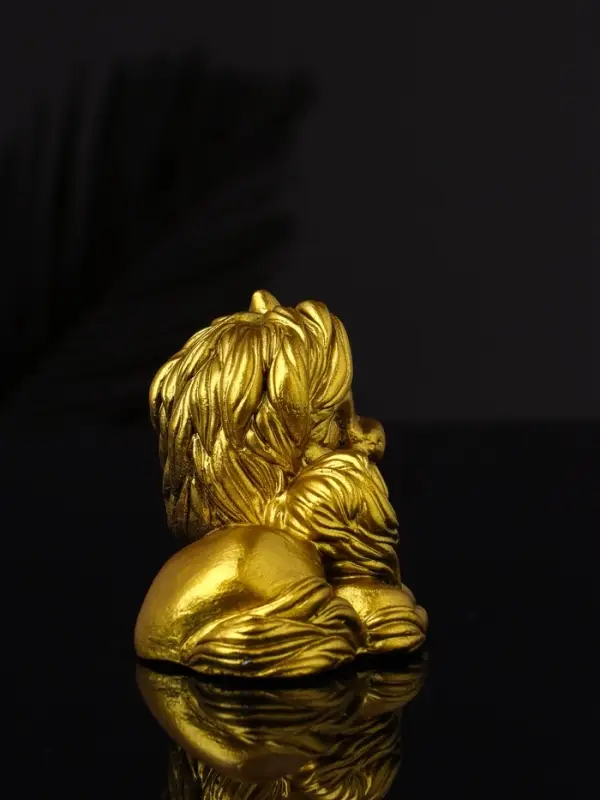 Фигура Фигура "Пони мама" 9х7х6 см, золото