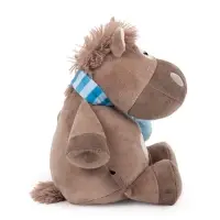 Мягкая игрушка «Коник Кай», с полосатым шарфом, 20 см