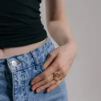 Кольцо металл &laquo;Спираль&raquo;, цвет золото, безразмерное