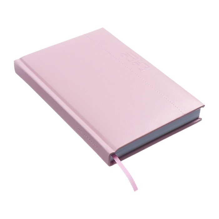 Ежедневник датированный 2025 года, А5, 176 листов ESCALADA, твердая обложка из искусственной кожи с поролоном, блинтовое тиснение, ляссе, блок 70 г/м2, розовый Ежедневник датированный 2025 года, А5, 176 листов ESCALADA, твердая обложка из искусственной кожи с поролоном, блинтовое тиснение, ляссе, блок 70 г/м2, розовый