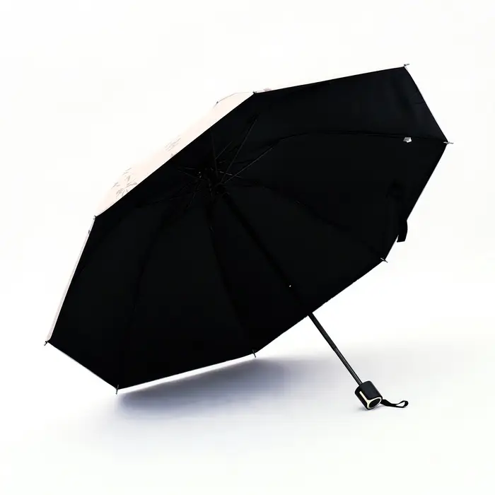 Зонт механический &laquo;Япония&raquo;, эпонж, 4 сложения, 8 спиц, R=48/55 см, d=96 см, МИКС