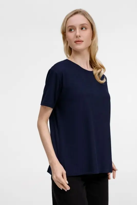 Футболка унисекс Senti, темно-синяя, размер S Футболка унисекс Senti, темно-синяя, размер S