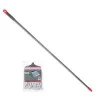 Швабра со сменной насадкой тм VETTA Премиум Грей, хлопок 240 гр., ручка 148 см