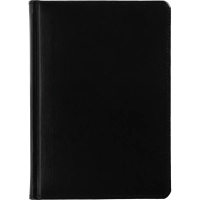 Ежедневник недатированный черн,А5,145х205мм,136л, Sidney NEBRASKA 3-128/02