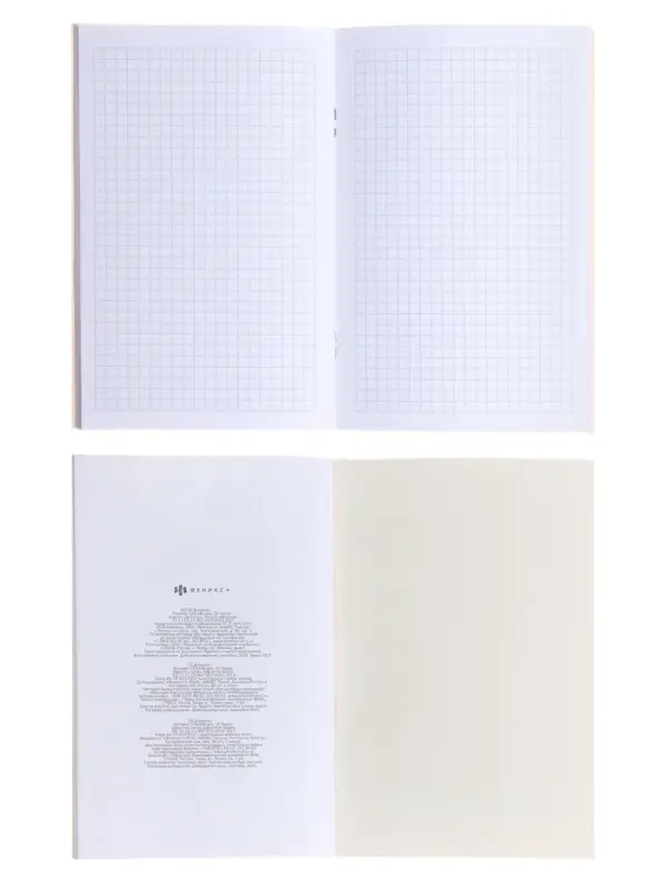 Блокнот, 120х185 мм, 32 л, СЕРДЕЧКИ НА РОЗОВОМ / Блок - белый офсет 65 г/м&sup2;, клетка, мягкий переплёт