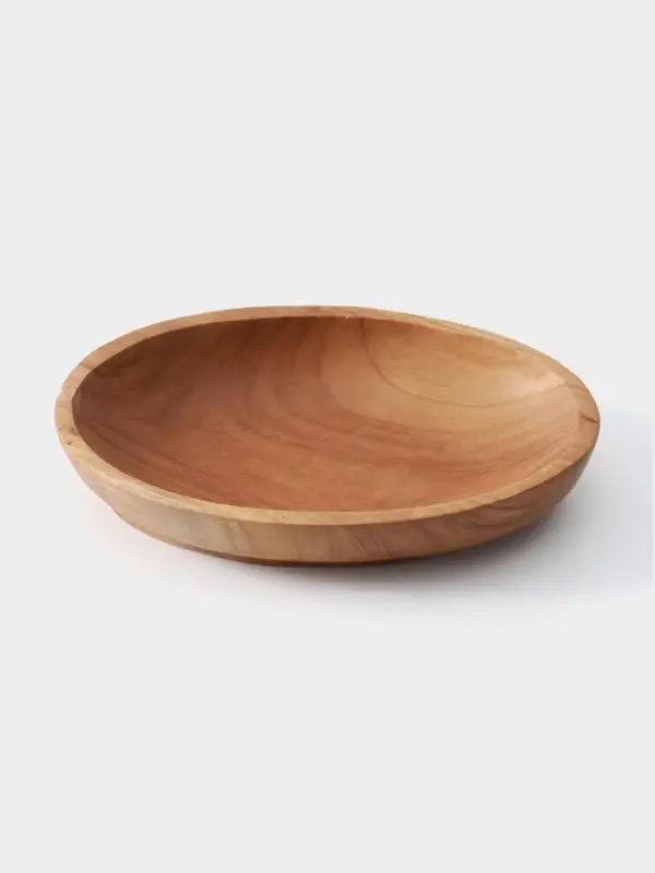 Тарелка, 17&times;11&times;3 см, тиковое дерево