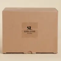 Чайный сервиз SL Home &laquo;Гарда&raquo;, 12 предметов: 6 чашек 200 мл, 6 блюдец d=15 см, фарфор, белый с золотом