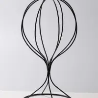 Подставка для шапок 17&times;17&times;32 см, h=32, чёрная
