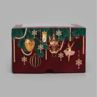 Коробка для капкейков складная двухсторонняя &laquo;Щелкунчик&raquo;, 16 х 16 х 10 см
