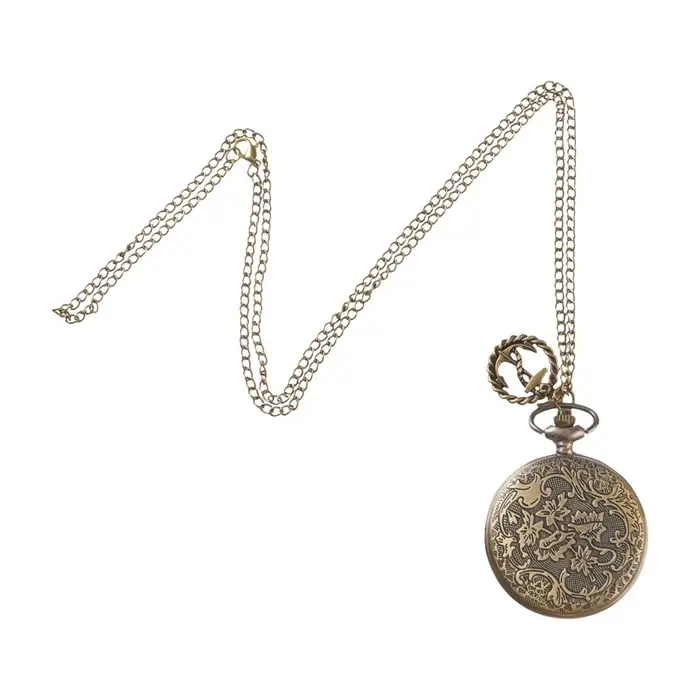 Часы карманные &laquo;Якорь&raquo;, кварцевые, циферблата d=4.5 см, цепочка 80 см