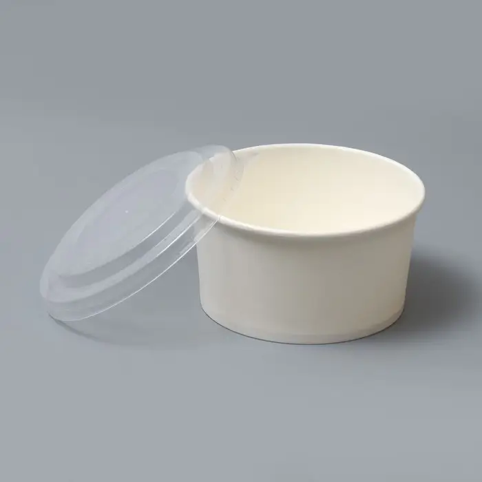 Салатник белый, с пластиковой крышкой, 1000 мл Салатник белый, с пластиковой крышкой, 1000 мл