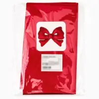 Воздушный шар фольгированный 50" "Бант" цвет красный матовый