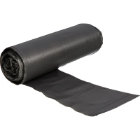 Мешки для мусора ПНД 120л 20мкм 20шт/рул черные 70x100см Amigo с ручками