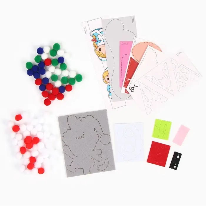 Адвент - календарь &laquo;Письма от деда мороза&raquo;, 31 письмо, новогодний набор для творчества