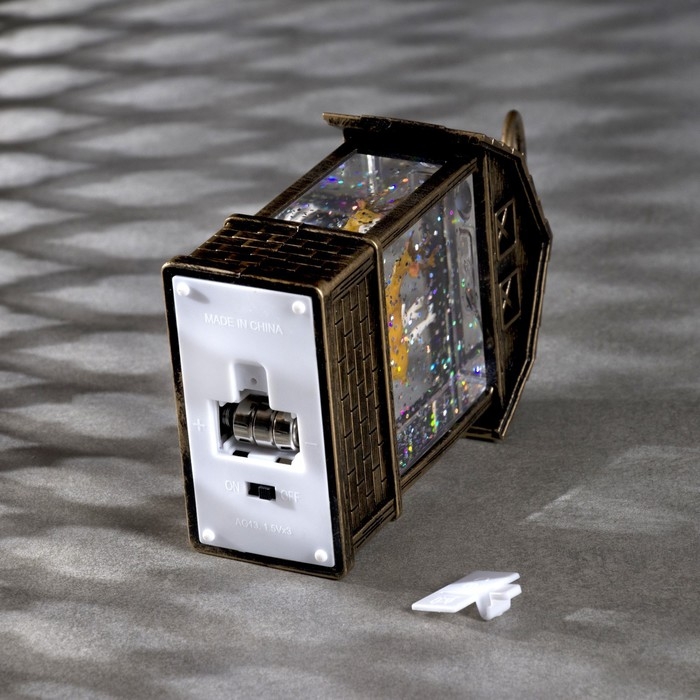 Светодиодная фигура «Фонарь с оленем» 7.5 × 14 × 4.2 см, пластик, батарейки AG13х3 (в комплекте), свечение тёплое белое Светодиодная фигура «Фонарь с оленем» 7.5 × 14 × 4.2 см, пластик, батарейки AG13х3 (в комплекте), свечение тёплое белое