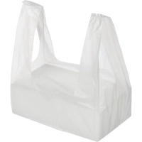 Пакет-майка ПНД 16+12х30 9 мкм 100шт./уп. белая