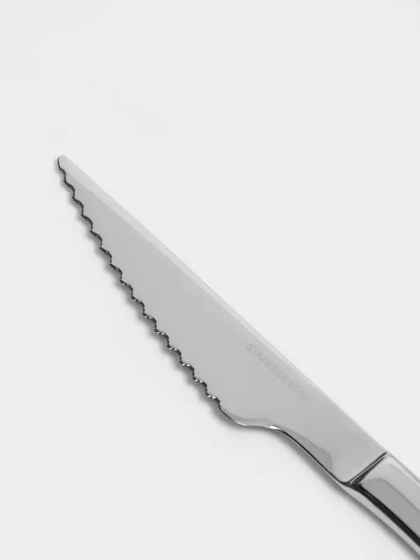 Нож для стейка Hanna Kn&ouml;vell, 22.3 см, толщина 6 мм, сталь Aisi 420, серебристый
