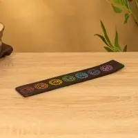 Подставка под благовония "7 чакр" 28,5х5 см, дерево Подставка под благовония "7 чакр" 28,5х5 см, дерево