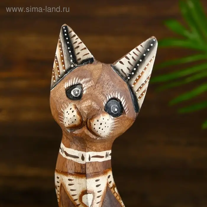 Сувенир дерево  Сувенир дерево "Грациозная кошка" 4,5х9х30 см