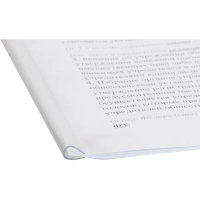 Скрепкошина для быстрого переплета  Attache, прозрач., до 30л., 10шт/уп