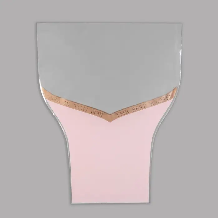 Пакет цветочный Конус, «Наилучшие пожелания», розовый, 36×20×45 см±1 см Пакет цветочный Конус, «Наилучшие пожелания», розовый, 36×20×45 см±1 см