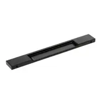 Ручка профильная мебельная торцевая CAPPIO RP101BL, м/о 160 мм, чёрная, 4 шт.