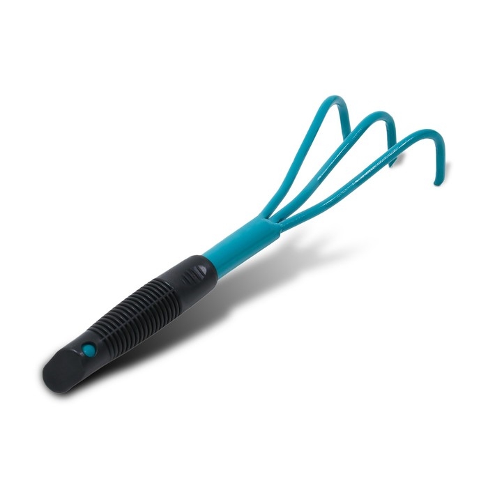 Рыхлитель, длина 38 см, 3 зубца, пластиковая ручка, «Практик» Рыхлитель, длина 38 см, 3 зубца, пластиковая ручка, «Практик»