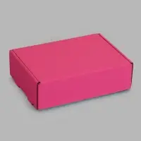 Коробка самосборная, розовая, 31 х 22 х 9,5 см