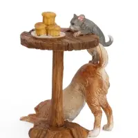 Фигурка полистоун &laquo;Пёс и кот - взаимопомощь&raquo; 10&times;9&times;11.5 см