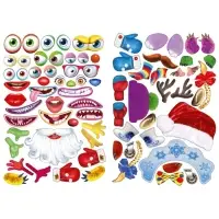 Книга с наклейками, сделай своего чудика &laquo;Ёлки-Палкин&raquo;