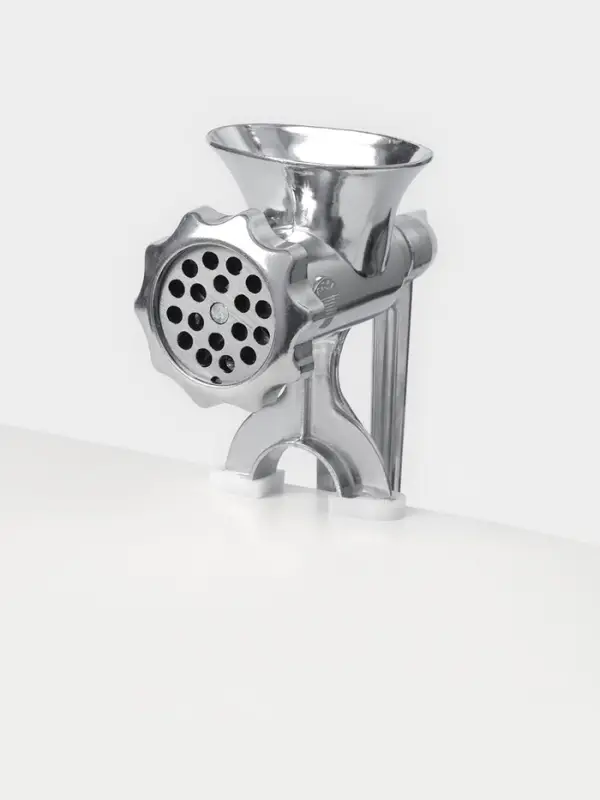 Мясорубка ручная &laquo;Советская&raquo;, алюминий, 22.5&times;13.5 см, серебристая