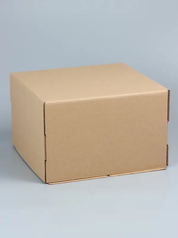 Коробка под торт, крафт, 30&times;30&times;20 см