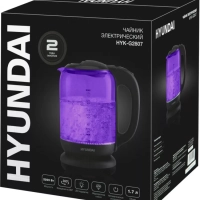 Чайник HYK-G5809 1.7л. 2200Вт фиолетовый