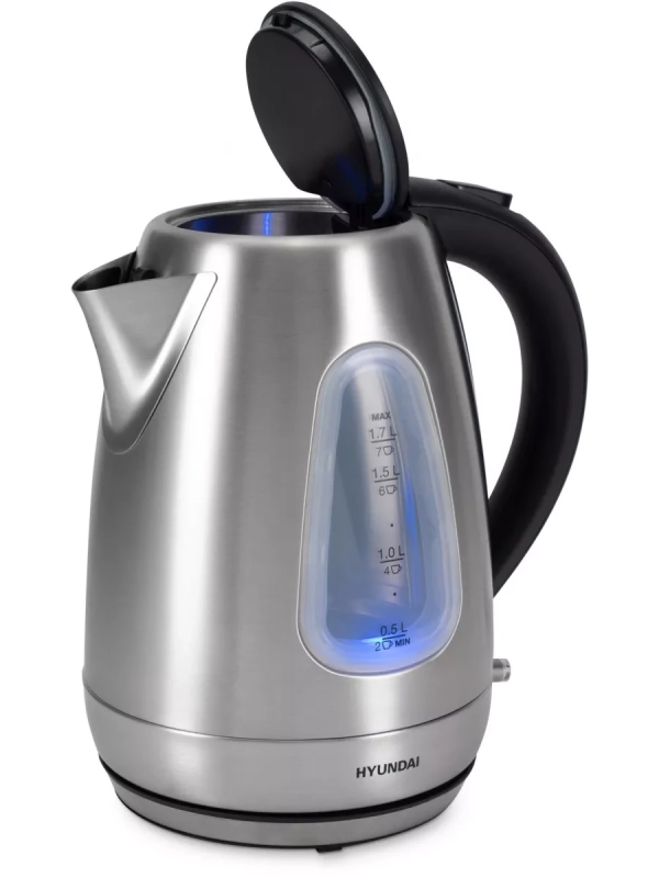 Чайник HYK-S7407 1,7л 2200Вт серебристый (металл)