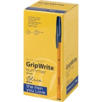 Ручка шариковая неавтомат. BV GripWrite Summer 0,7мм, синяя, 20-0326/07