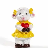 Фигурка &laquo;Овечка нарядная&raquo; 3&times;2.3&times;5 см, МИКС