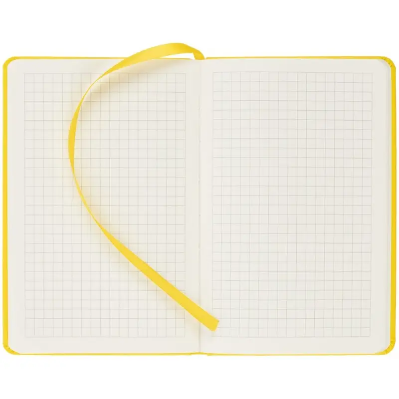 Блокнот Cluster Mini в клетку, желтый Блокнот Cluster Mini в клетку, желтый