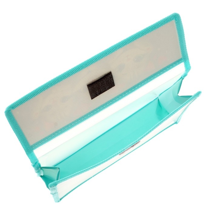 Папка для тетрадей А5 (230 х 190 х 50 мм), с клапаном на липучке, пластик/текстиль, Calligrata, Папка для тетрадей А5 (230 х 190 х 50 мм), с клапаном на липучке, пластик/текстиль, Calligrata, "Котики"