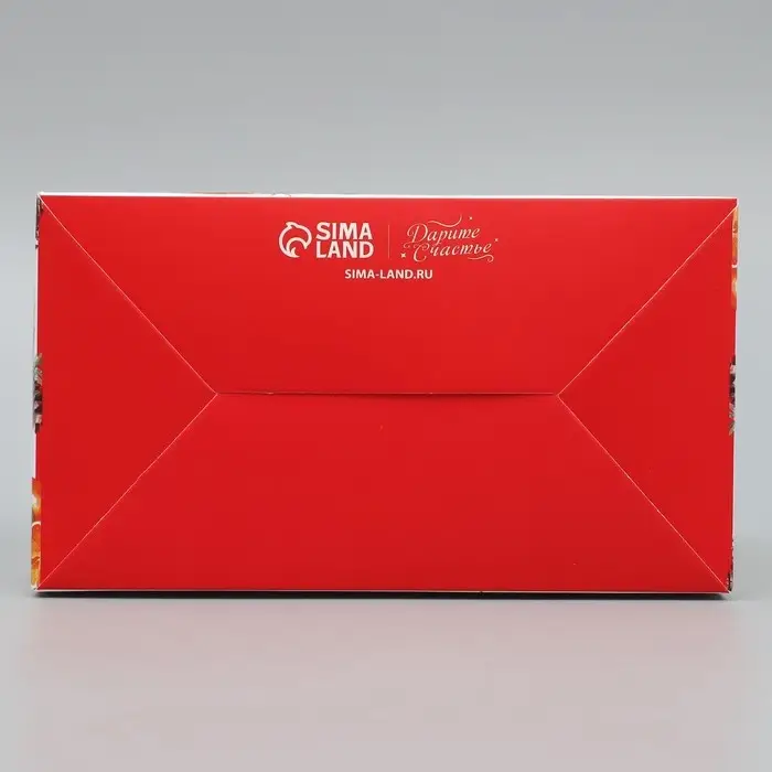 Коробка для сладостей «С Новым годом!», апельсины, 10 х 18 х 14 см Коробка для сладостей «С Новым годом!», апельсины, 10 х 18 х 14 см