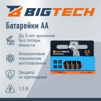 Батарейка BigTech Professional АA/LR6 уп/18шт